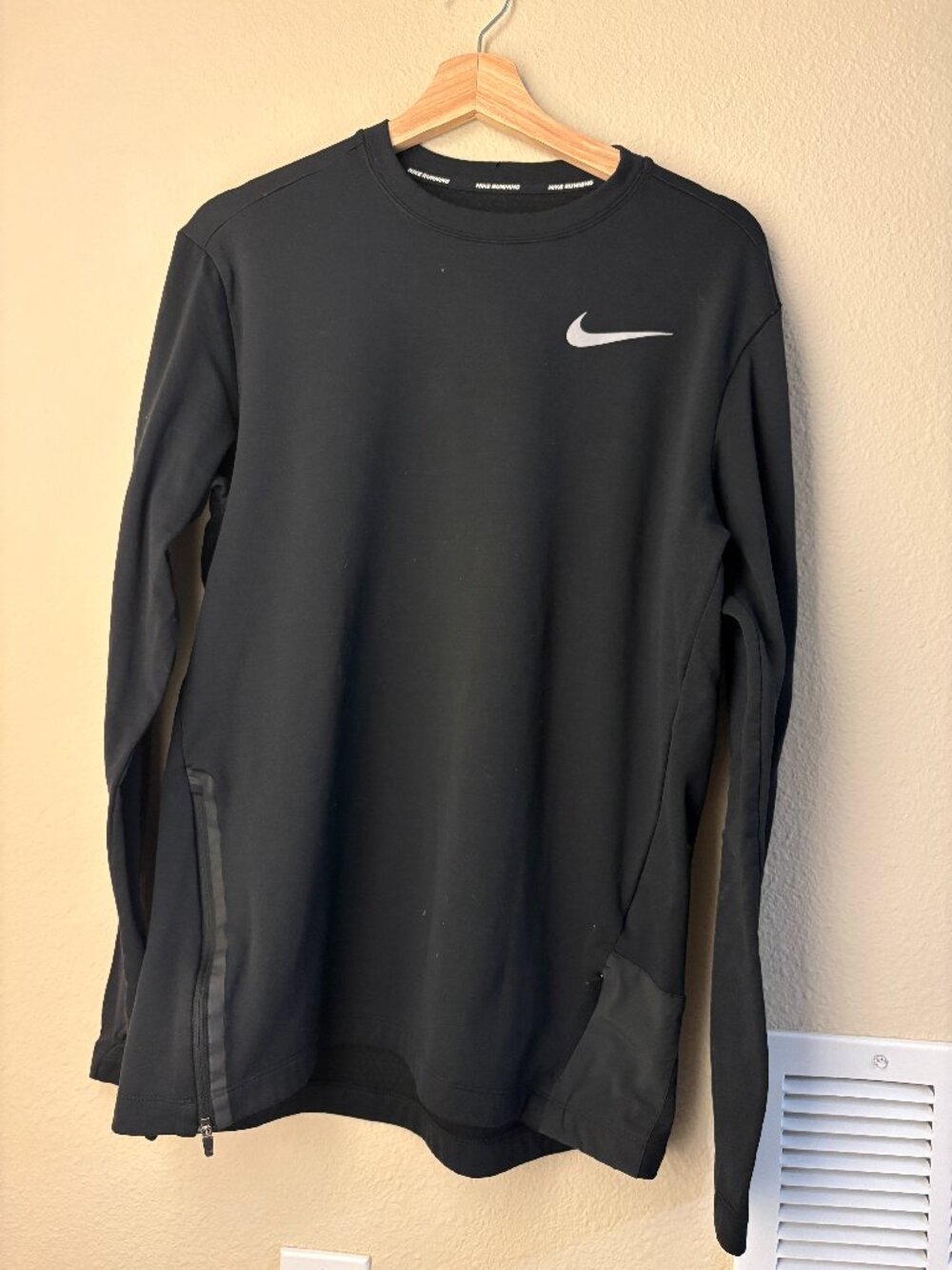 Men's Black Long Sleeve
